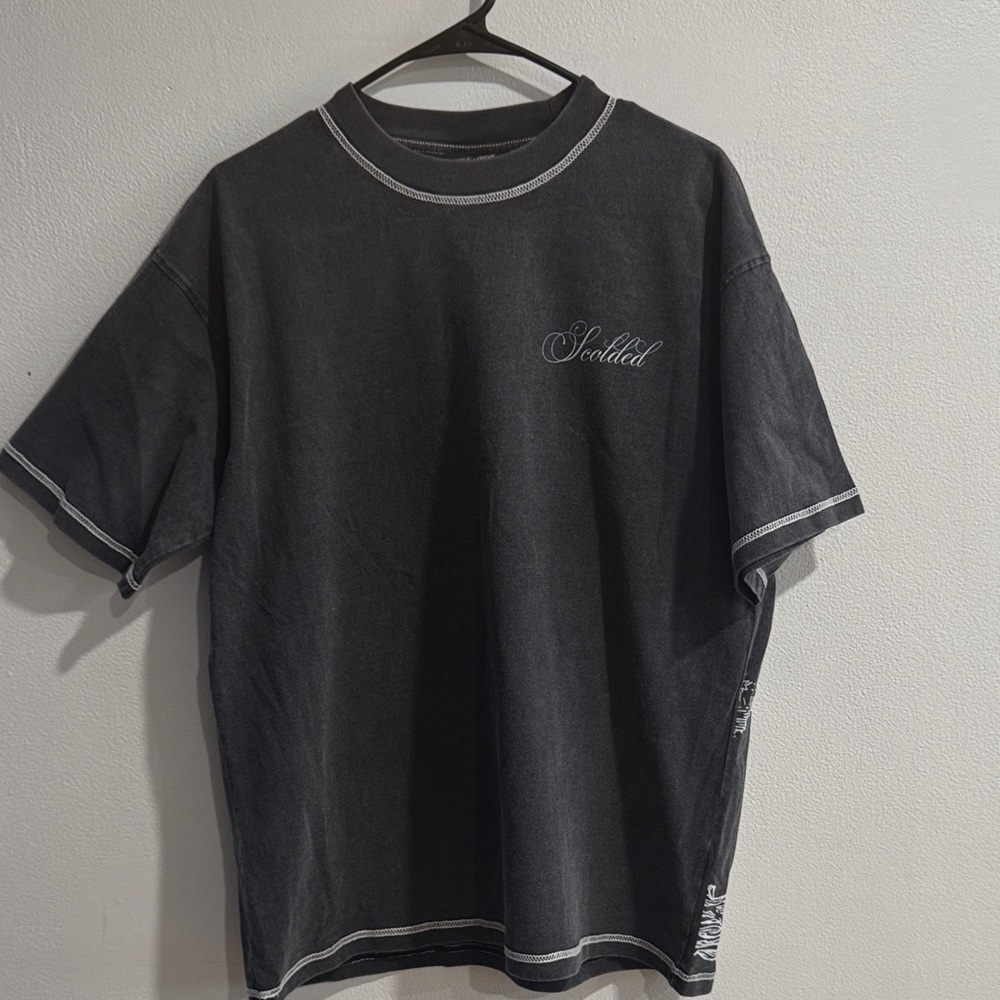 Charcoal Black Short Sleeve Tee